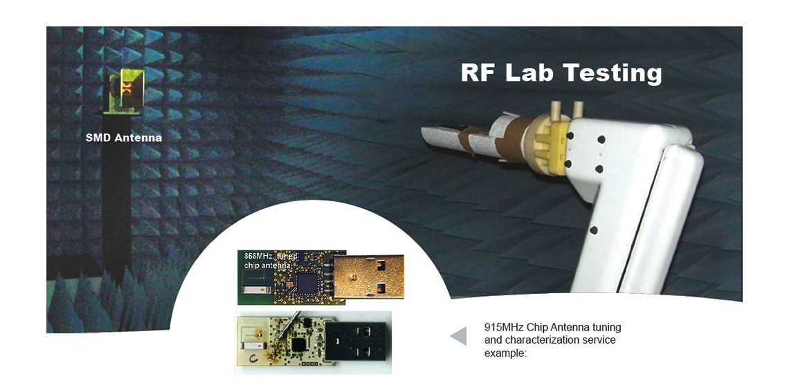 lab testing chip antenna