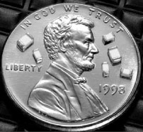Monolithic Inductors on a US coin